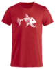 Angry Fish T-paita.Asennepaita