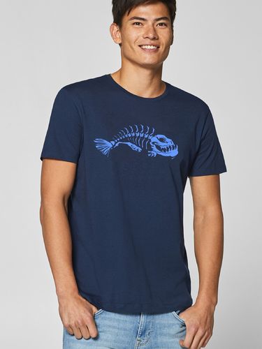 Skeleton Fish T-paita. Asennepaita